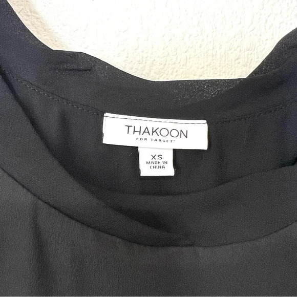 NWT Thakoon for Target Black & Grey Color Block Sleeveless Dress - Picture 2 of 14